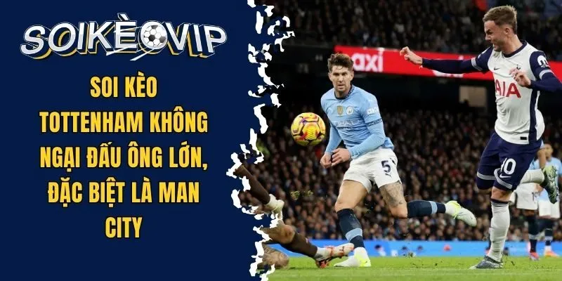 Soi Kèo Tottenham - Lịch Sử Đối Đầu Và Yếu Tố Quan Trọng 2 Soi kèo Tottenham không ngại đấu ông lớn, đặc biệt là Man City